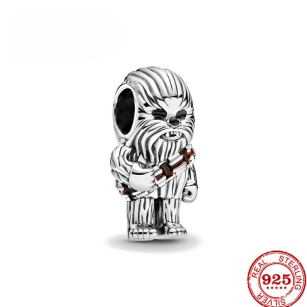 Pandora Star Wars 925 Sterling Silver Chewbacca "Chewy" Bracelet Charm